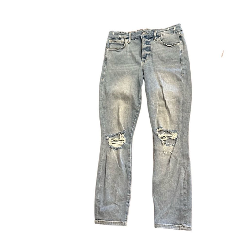 Good American Distressed Jeans Sz 8